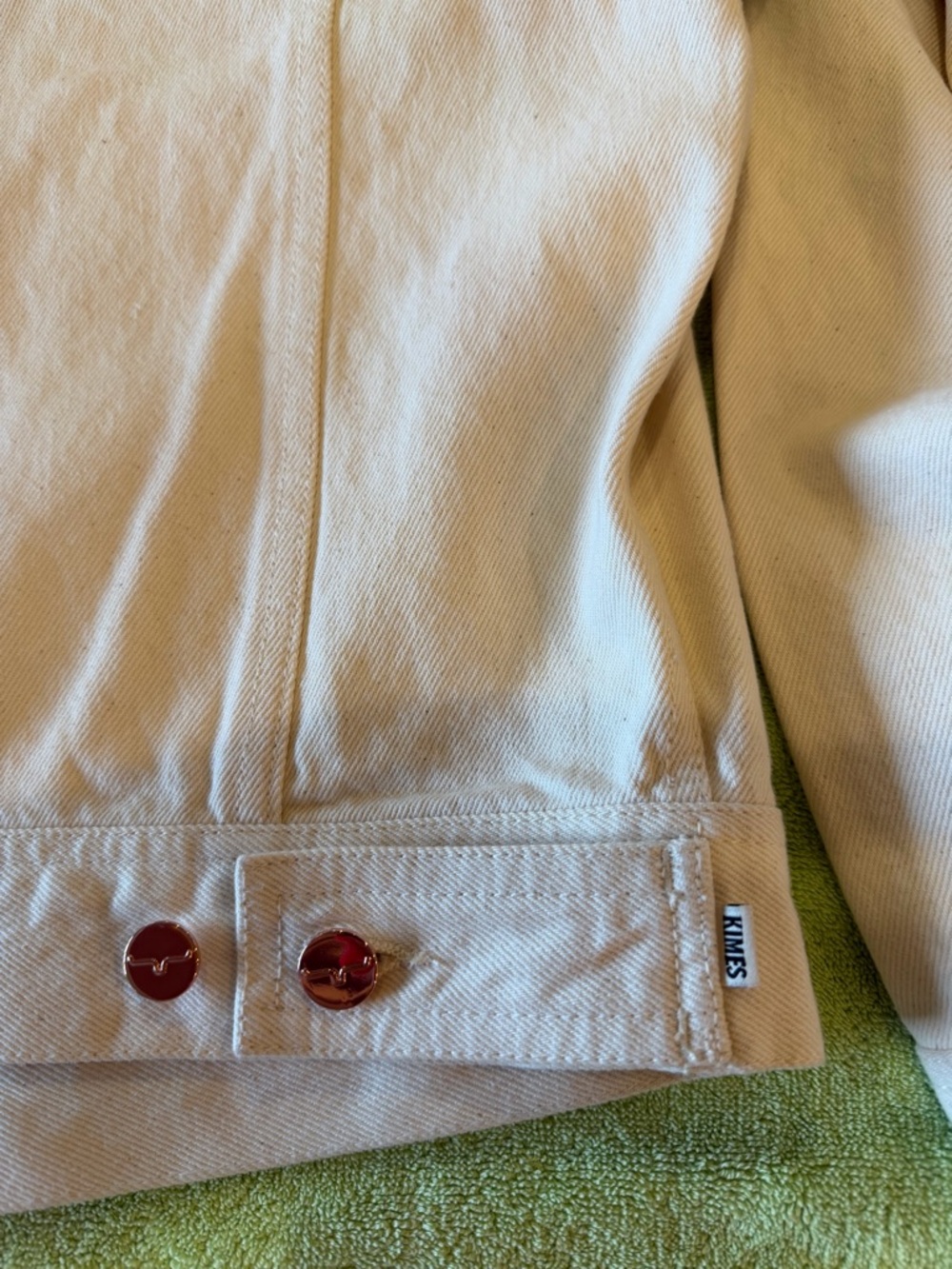 Kimes Ranch Cream Button-Up Jacket - Picture 5 of 9